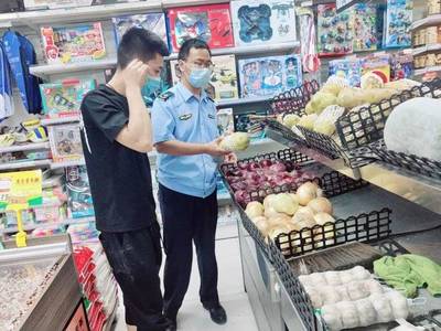 濟南平陰市場監管部門開展生鮮食品銷售風險防控專項檢查